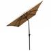 wtressa 6 X 9Ft Patio Umbrella Outdoor Waterproof Umbrella w/ Crank & Push Button Tilt Without Flap For Garden Backyard Pool Swimming Pool Market | Wayfair