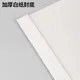 10PCS/Bag Deli Thermal Covers Clear Face A4 Glue Thermal Binding Cover 1-20mm (1-170 Sheets) White