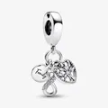 Family Infinity Triple Dangle Charm Fit Original Pandora Charms Bracelet & Bangle Charm Pendant