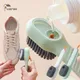 Multifunctional Liquid Shoe Cleaning Brush with Soap Dispenser Shoe Laundry Brush Scrub Brushes Soft