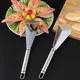 Stainless Steel Triangle Fruit Carving Knife Fruit Platter Artifact Triangle Vegetable Cutter