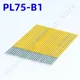 100PCS PL75-B1 Spring Test Probe PL75-B Nickel Plated Sharp Tip Head Dia 0.74mm PCB Test Pin Pogo