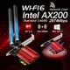 2974Mbps WiFi 6 AX200 For Bluetooth 5.2 Dual-Band 2.4G/5G Wireless PCIe WiFi Adapter 802.11AX WiFi 6