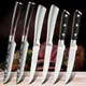 Stainless Steel Steak Knife 5Cr15 Steel Cleaver Meat Slicing Fruit Knife Dining Kitchen Chef Utility