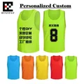 Personalized Custom LOGO&Name&Number Pro Soccer Game Training Team Vest Adult Men&Children Boy