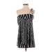 Mara Hoffman Casual Dress - Mini Open Neckline Sleeveless: Black Dresses - Women's Size Small