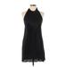Shein Casual Dress - Mini: Black Solid Dresses - New - Women's Size Large