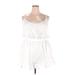 City Chic Romper: White Rompers - Women's Size 20 Plus