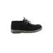 David Tate Sneakers: Black Solid Shoes - Women's Size 9 - Round Toe