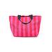 Victoria's Secret Tote Bag: Pink Stripes Bags