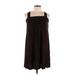 Michael Stars Casual Dress - Slip dress: Brown Dresses - Women's Size Large