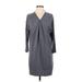 Express Casual Dress - Sweater Dress: Gray Dresses - Women's Size Small