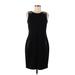 Banana Republic Casual Dress - Midi: Black Dresses - Women's Size 6