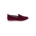 Franco Sarto Flats: Burgundy Solid Shoes - Women's Size 8 1/2