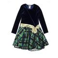 Bonnie Jean Special Occasion Dress: Blue Argyle Skirts & Dresses - New - Kids Girl's Size 16