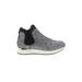 Kenneth Cole REACTION Sneakers: Gray Marled Shoes - Women's Size 8 - Round Toe