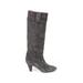 Valentino Garavani Boots: Gray Shoes - Women's Size 38