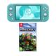 Nintendo Switch Lite & Minecraft Bundle - Turquoise, Blue