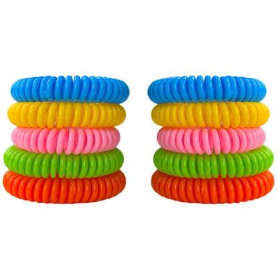 Citronella Anti-Mücken Armband (10 Stück) - VENTEO - Wasserfest - Langanhaltende Wirkung - 10er