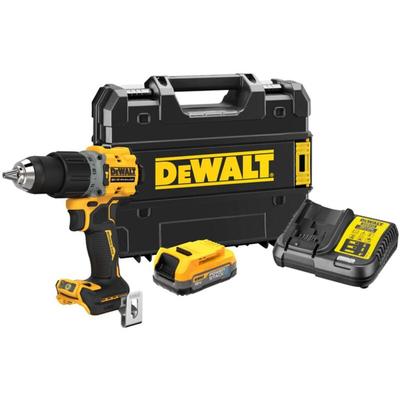 Dewalt - Werkzeuge - 18V Akku-Schlagbohrschrauber, 1x 1,7 Ah powerstack Akku, Ladegerät DCD805E1T Image