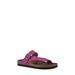 Carly Leather Footbed Sandal