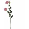 Set 6 Lisianthus Artificiali con Fiori Altezza 75 cm Rosa