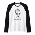 KEEP CALM and let JAN Handle It | Cute and Funny Name Gift - Raglan