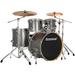 Ludwig Evolution 5-Piece Drum Set With 22 Bass Drum and Zildjian I Series Cymbals Platinum