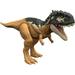 Mattel Jurassic World Toys Dominion Roar Strikers Skorpiovenator Dinosaur Action Figure with Roaring Sound and Attack Action Toy Gift Physical & Digital Play