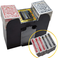 DIYMAG 6 Deck Automatic Card Shuffler Battery-Operated Poker Shuffler Machine Casino Card Electric Shuffler Lower Noise Playing Card Shuffler for UNO Phase 10 Poker Skip Bo Card Games
