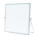 JIELISI White Board Dry Erase Easel Magnetic Whiteboard with Stand Dual-Sided Message Boards Desktop Wall-mounted with 1pcs Erasable Pen 2pcs Magnets for Drawing Painting Teaching Memo Students