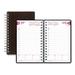 BrownlineÂ® PLANNER DAILY DURAFLX BK CB634V.BLK