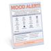 Knock Knock Today s Mood Nifty Note Pad Mood Tracker Pad & Funny Notepads 4 x 5.25-inches