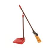 Doll House Broom Dustpan Decor for Living Decorations Home Kids Toy 1:12 Household Ornament