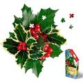 Madd Capp Holly 350 Piece Jigsaw Puzzle for Ages 10 & up Unique Floral-Shaped Border Deluxe 5-Sided Box Includes Educational Madd Capp Fun Facts & Gardening Tips Mulitcolor (Holly 350/8007)