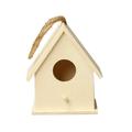 Ongmies Bird Feeders for Outdoors Clearance Wooden Box Dox House Bird Box House Bird Box Bird Bird House Patio Garden Garden Decor Brown