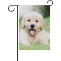 Hidove Garden Flag Lovely Dog Seasonal Holiday Yard House Flag Banner 12 x 18 inches Decorative Flag for Home Indoor Outdoor Decor