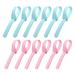 Toilet Lid Lifter Closestool Accessory Door Ramps for Wheelchairs Child 12 Pcs Accessories Rack Silica Gel Seat