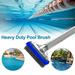 WZHXIN Cleaning Supplies Swimming Pool Cleaning Brush 5 inch Metal Brush Swimming Pool Cleaning Equipment Clearance Travel Kitchen Car