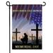 Veterans Day Soldier Garden Flag US Army Military Flag Yard Flag Memorial Patriotic Army 4th of July Welcome Home Cemetery Flags