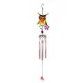 Owl Wind Chimes for Outside Unique Tribal Owl Windchimes Outdoor Decorations Owl Gift Owls Garden Patio Porch Decor
