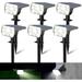 Solar Spot Lights Outdoor Waterproof 3 Lighting Modes Solar Landscape Lights for Outside 56LED Solar Powered Lights Dusk to Dawn Pack of 6