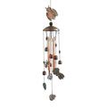 Follure Brass Metal LadybugS Bell Wind Chime Ornament Animal Garden Garden Pendant Gift