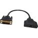 DVI to HDMI Cable - 24+1 Pin DVI Male to Dual HDMI Female Video Converter Adapter Splitter Cable