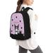 Kuromi Backpack Kuro-mi Large Backpack Personalized Laptop Ipad Tablet Travel Black One Size