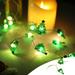 GNFQXSS LED Xmas Tree LED Lights Xmas Tree String Lights Garden Party Decor Green LED Xmas Tree Lights - Long Battery Life and No Heat Problem Green