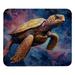 Square Mouse Pad Turtle Flying Galaxy Personalized Premium-Textured Custom Mouse Mat Washable Mousepad Non-Slip Rubber Base Computer Mouse Pads for Wireless Mouse