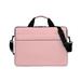 Tuphregyow Laptop Tote Shoulder Bag 14.1In Laptop Or Tablet Stylish Durable Fabric Lightweight Business Casual Suitable For Multiple Laptops Pink