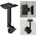 Speaker Wall Mount Bracket Ceiling Speaker Mount for Samsung SWA-8500S9000S9100S Speaker Mounts Adjustable Tilt and Swivel Speaker Mounting Brackets for Samsung Speakers with Keyhole