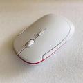 Ultra-thin Mouse 2.4Ghz Mini Wireless Optical Gaming Mouse Mice& USB Receiver Wireless Computer Mouse For PC Laptop 3500 13 X 7.5 X 2 white